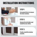 Puleggia in lega di zinco 80/88 per finestre e porte in PVC