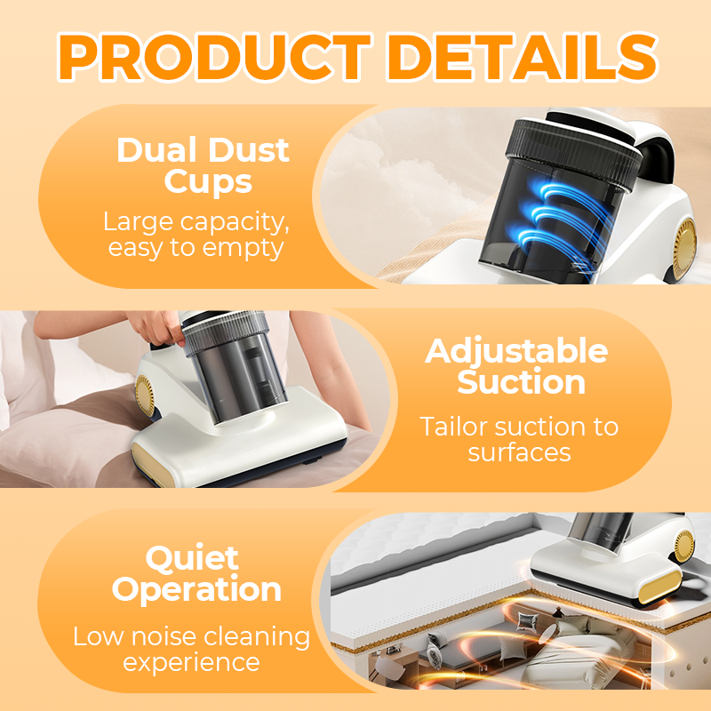 Potente aspirapolvere per materassi