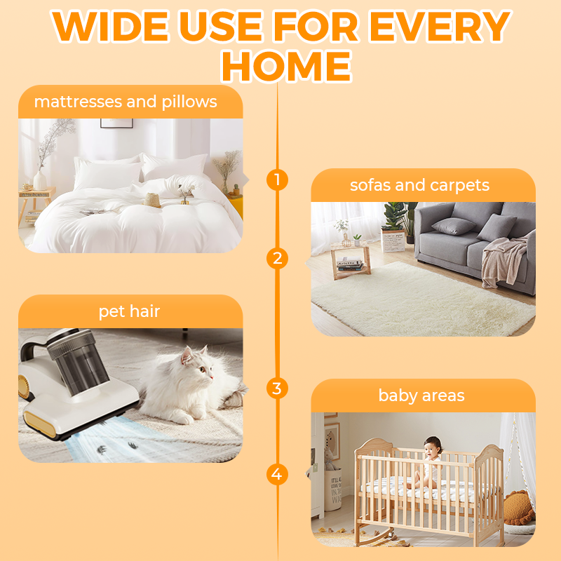 Potente aspirapolvere per materassi
