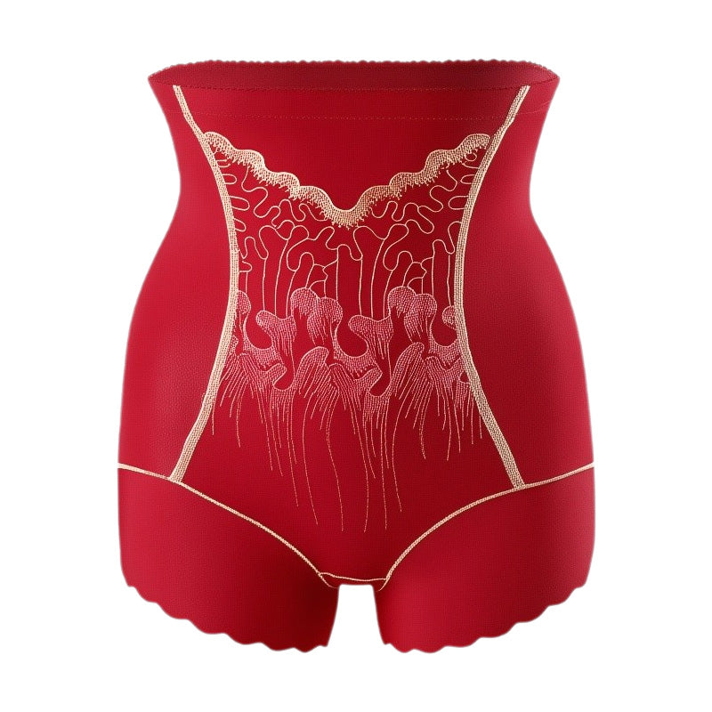 Pantaloncini modellanti a vita alta per donna con effetto snellente