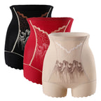 Pantaloncini modellanti a vita alta per donna con effetto snellente