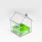 🎁OFFERTA SPECIALE (50% DI SCONTO)🔥Mangiatoia esterna retrattile per pappagalli