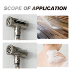 Soffione doccia ad alta pressione con filtro e funzione di purificazione dell'acqua