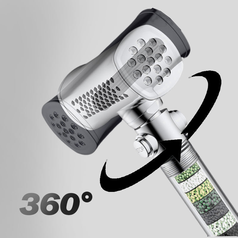 Soffione doccia ad alta pressione con filtro e funzione di purificazione dell'acqua