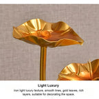 Lussuoso ornamento creativo a forma di boccia per pesci di loto