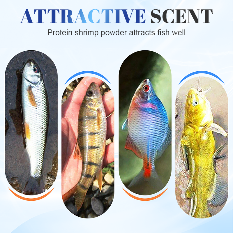 Esca portatile in pasta profumata per la pesca in torrente