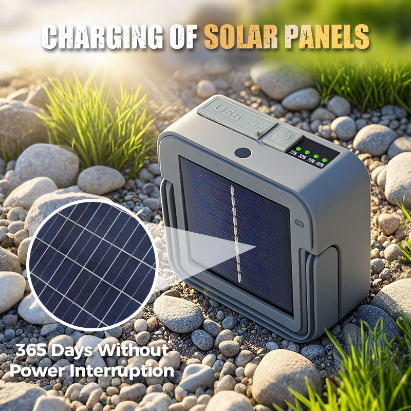 Lampada solare da campeggio portatile e impermeabile