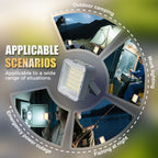 Lampada solare da campeggio portatile e impermeabile