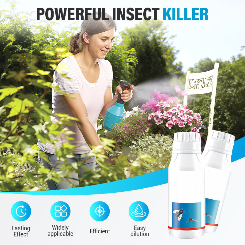 Potente insetticida per uso interno ed esterno