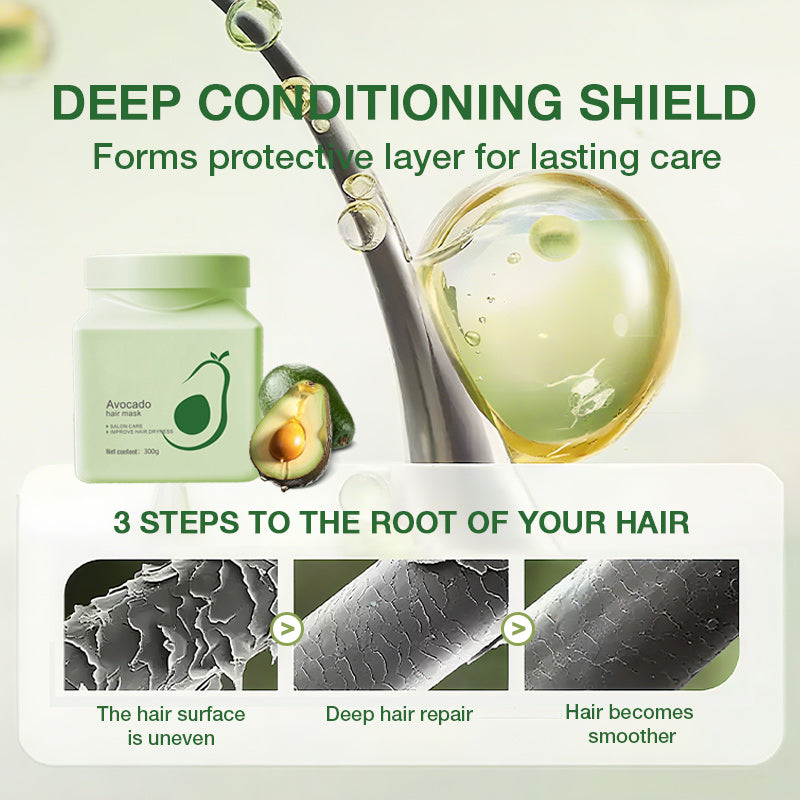 🤩 🤩 🤩 VANDAAG VOORDAT VOORDAT UITVERKOCHT! 👇🎁Maschera per capelli Avocado Diepverzorgend