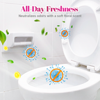 Potente spray detergente schiumogeno per WC 