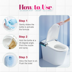 Potente spray detergente schiumogeno per WC 