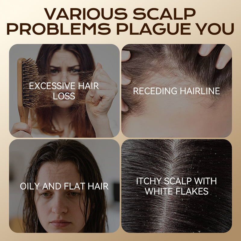 Shampoo alle erbe contro la caduta dei capelli e per la crescita dei capelli