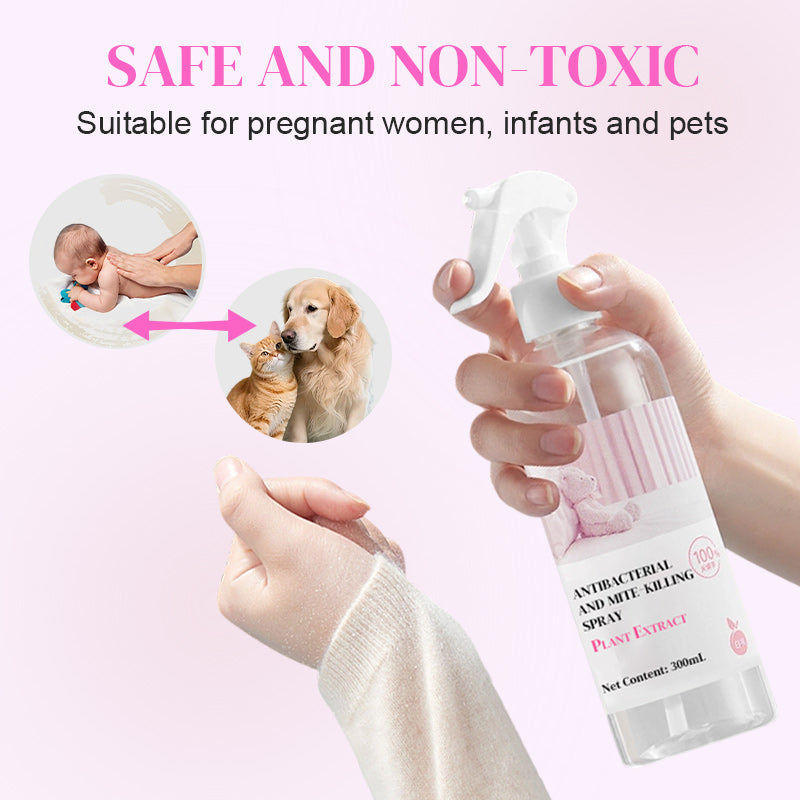 Antibacteriële en Anti-Mijtenspray met Plantenextracten