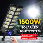 Sistema di illuminazione a LED da 1500 W con energia solare