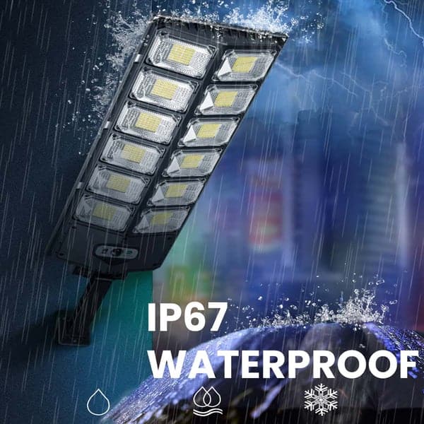 Sistema di illuminazione a LED da 1500 W con energia solare