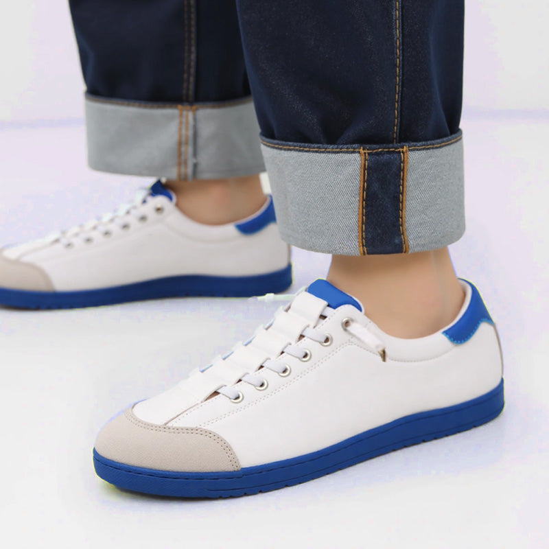 Sneakers casual da donna con suola larga