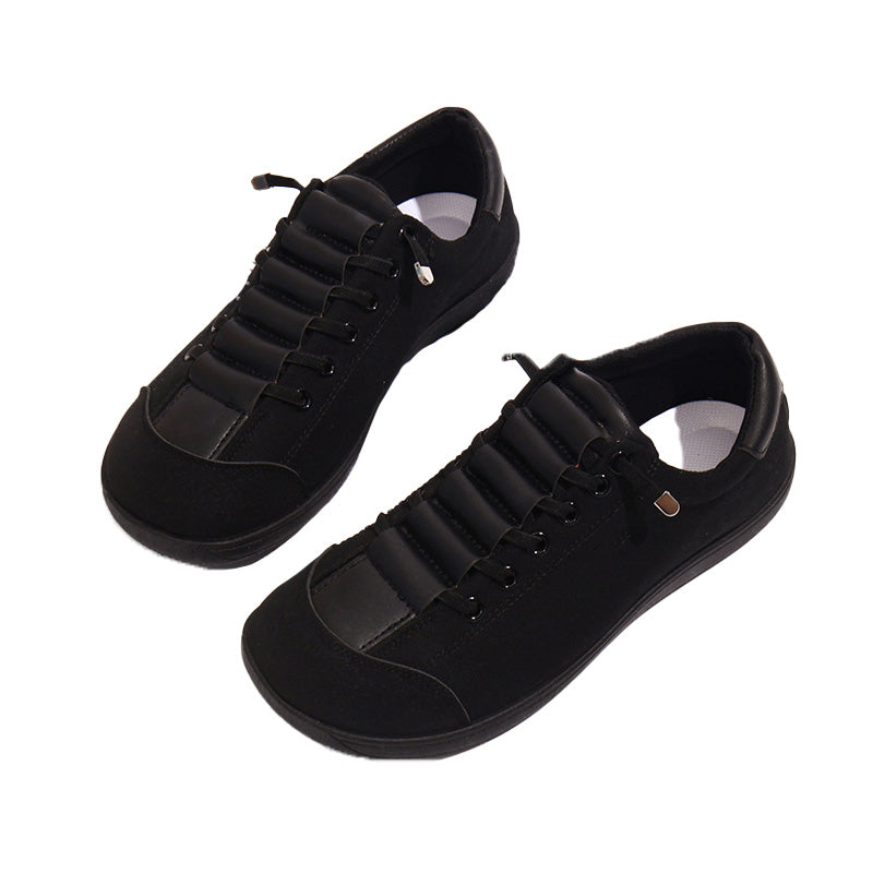 Sneakers casual da donna con suola larga