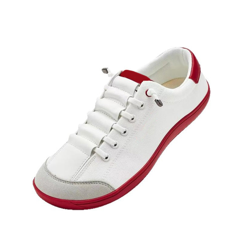 Sneakers casual da donna con suola larga