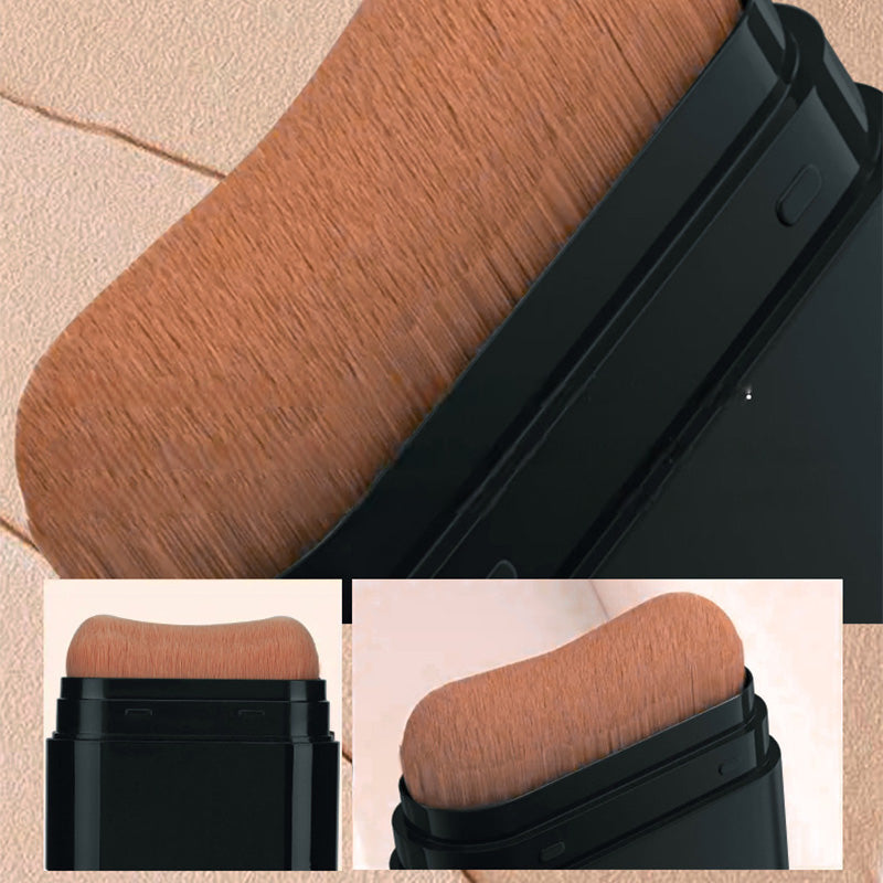 ✨ Incarnato perfetto in movimento: stick 2 in 1 con pennello integrato: 3 al prezzo di 2! 💕🛍️