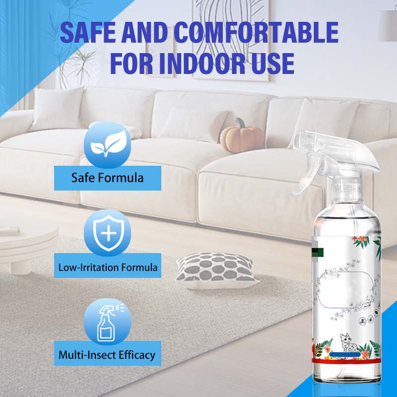 Spray insetticida a lunga durata per scarafaggi da interno ed esterno