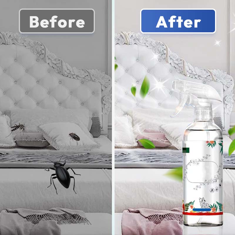 Spray insetticida a lunga durata per scarafaggi da interno ed esterno