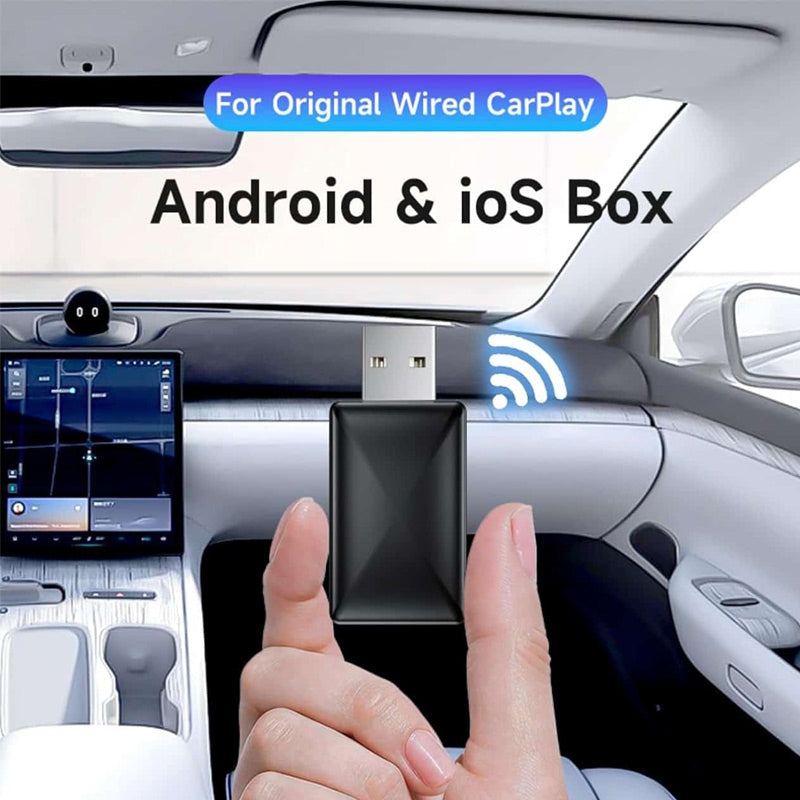 Box CarPlay wireless con porta USB