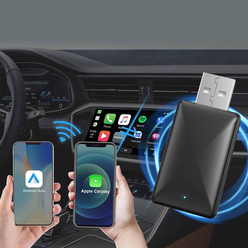Box CarPlay wireless con porta USB