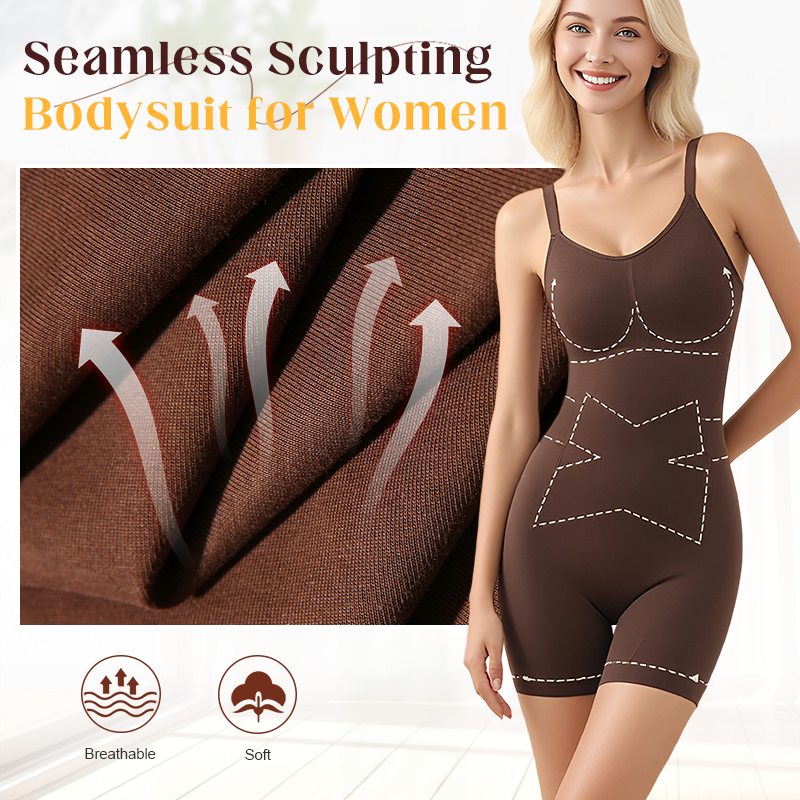 Body modellante senza cuciture per donna