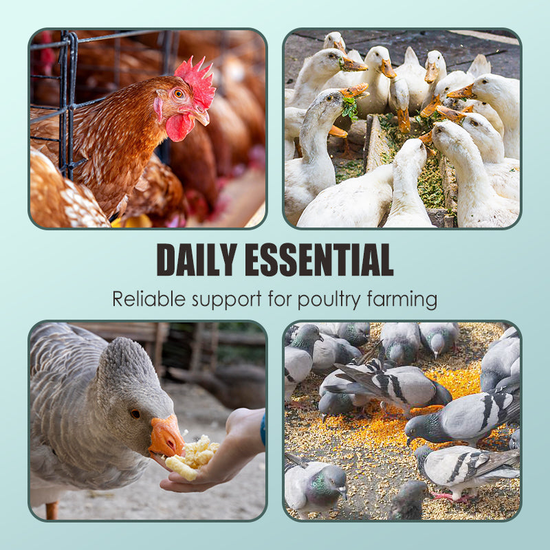 Voederadditieven per pluimveehouderij