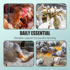 Voederadditieven per pluimveehouderij