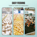 Voederadditieven per pluimveehouderij