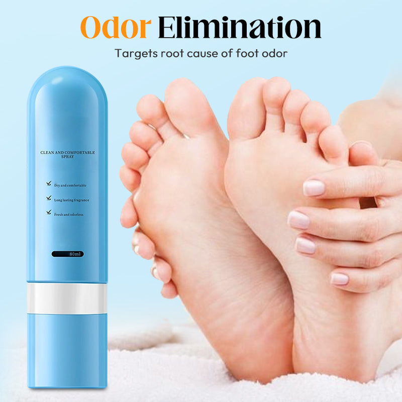 Spray deodorante naturale per i piedi