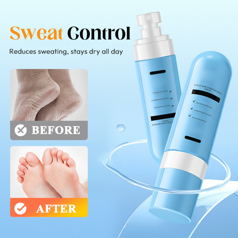 Spray deodorante naturale per i piedi