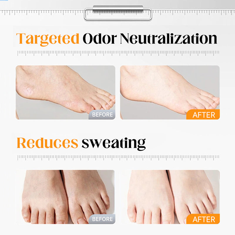 Spray deodorante naturale per i piedi