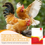 🐓Vermifugo naturale interno ed esterno per polli