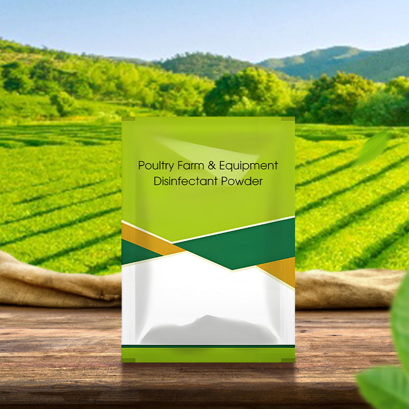 100 g di polvere disinfettante per pollai e attrezzature agricole