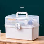 Scatola per medicinali a più livelli con grande capacità per la casa