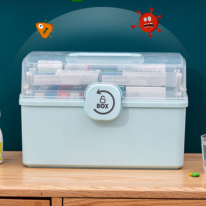 Scatola per medicinali a più livelli con grande capacità per la casa